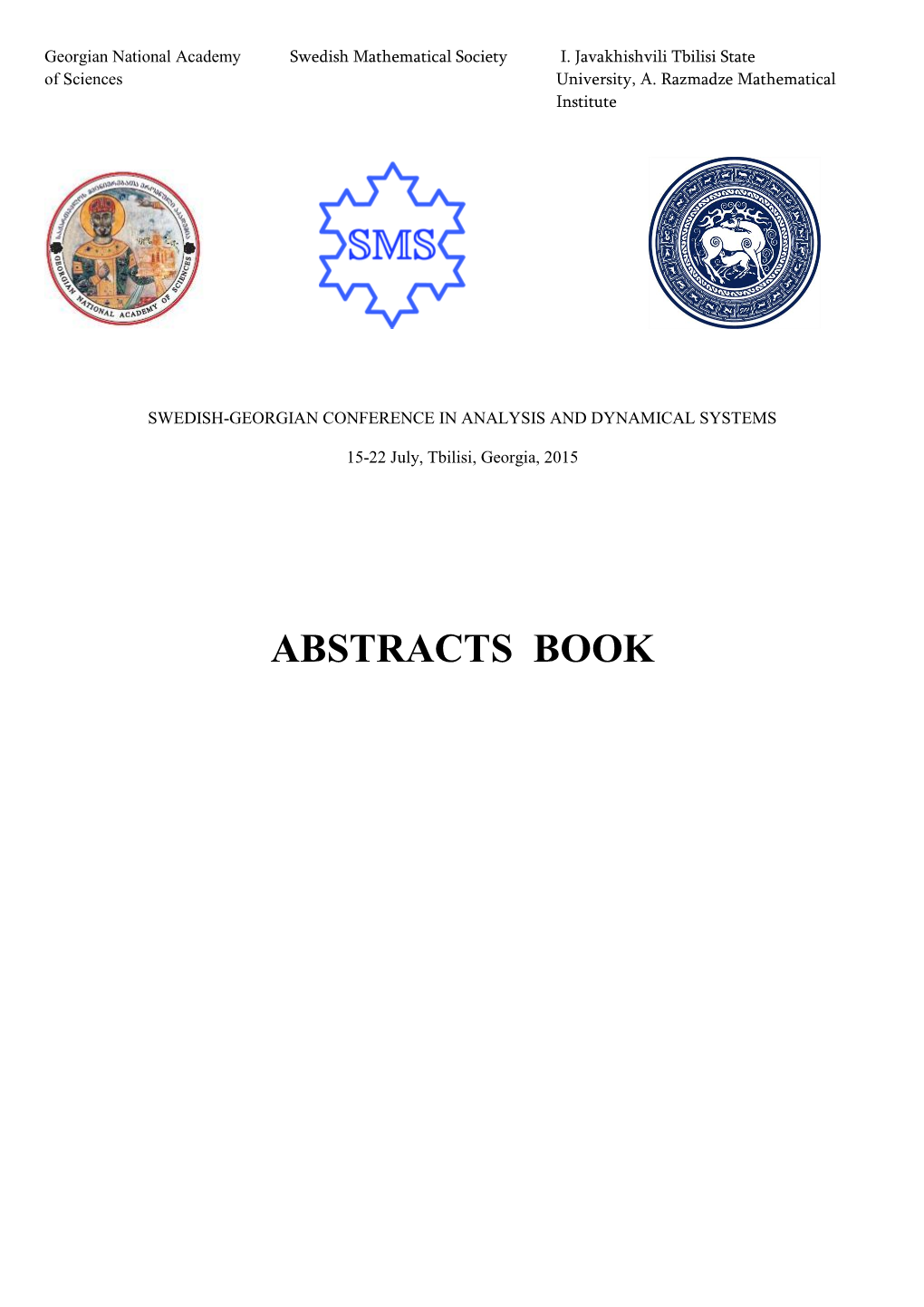 Conference Abstracts