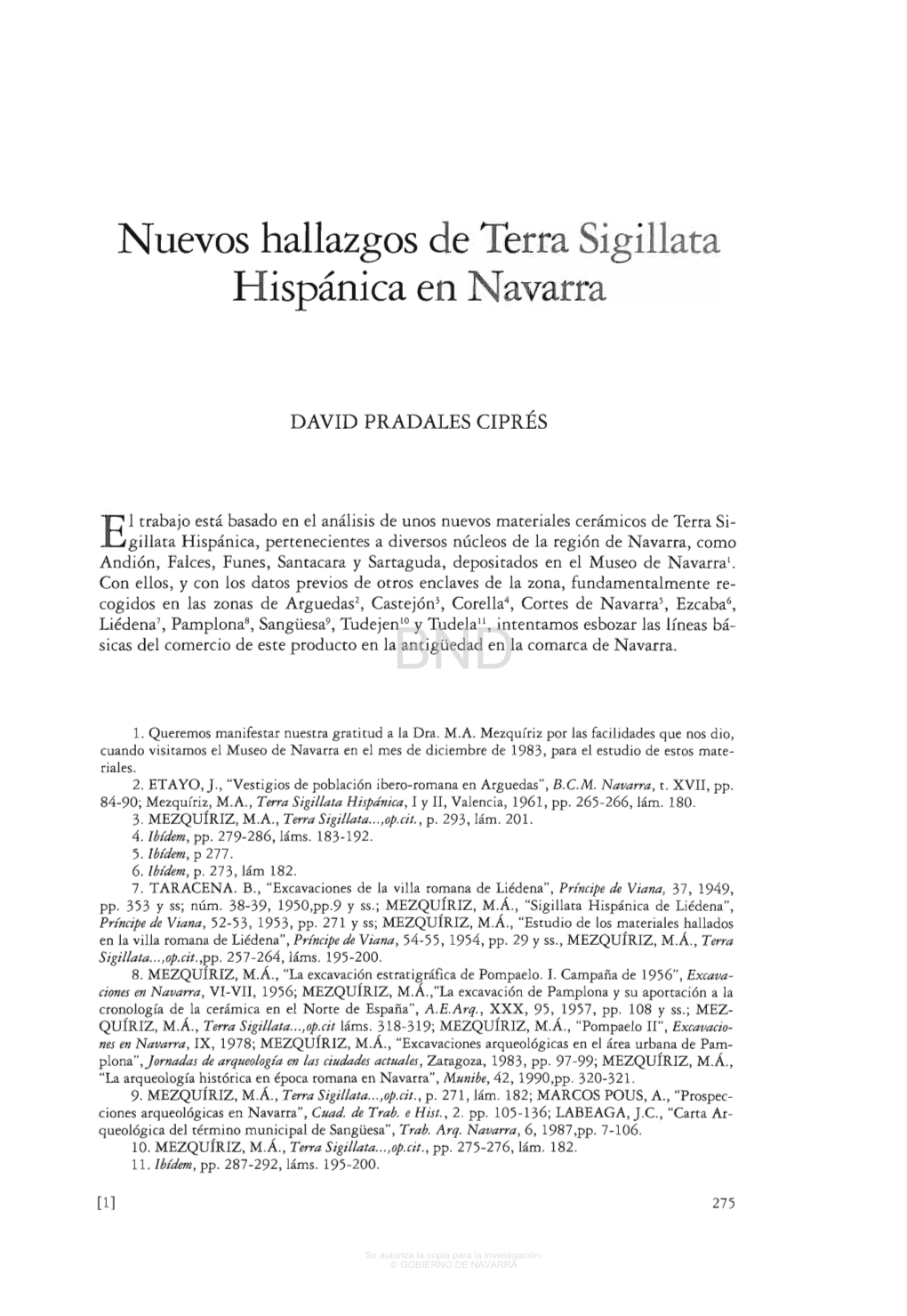 Nuevos Hallazgos De Terra Sigillata Hispánica En Navarra