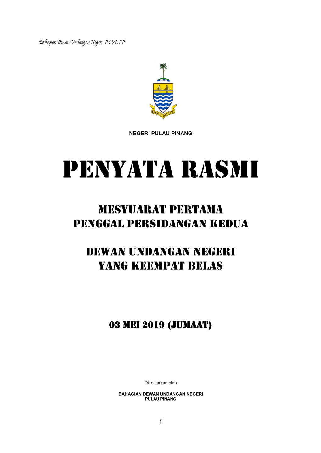 Penyata Rasmi