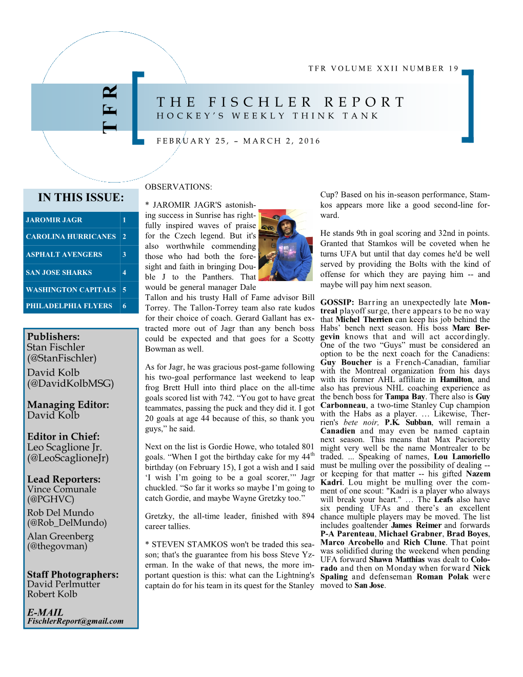 The Fischler Report