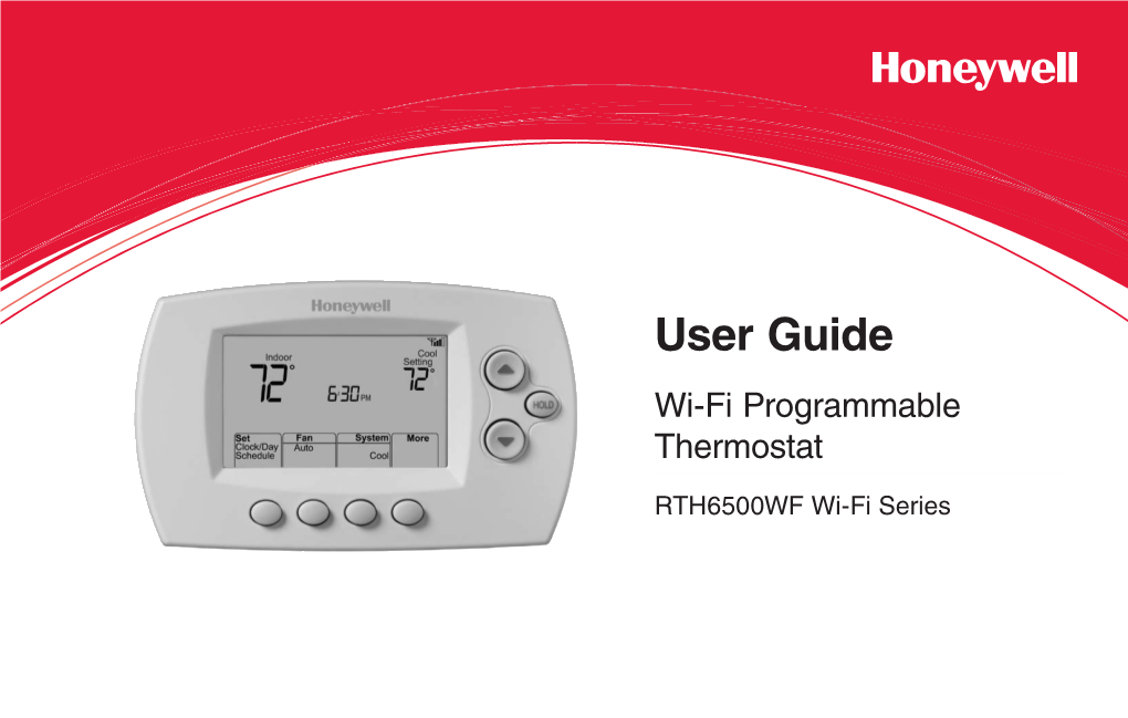 RTH6500WF Wi-Fi Programmable Thermostat