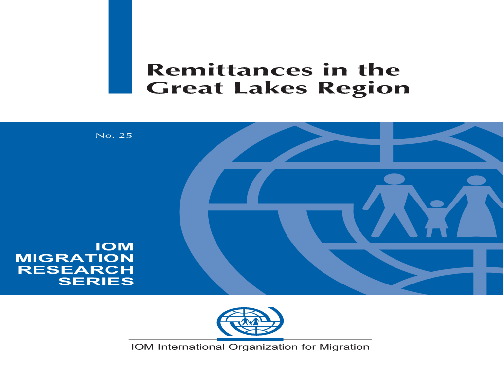 Remittances in the Great Lakes Region