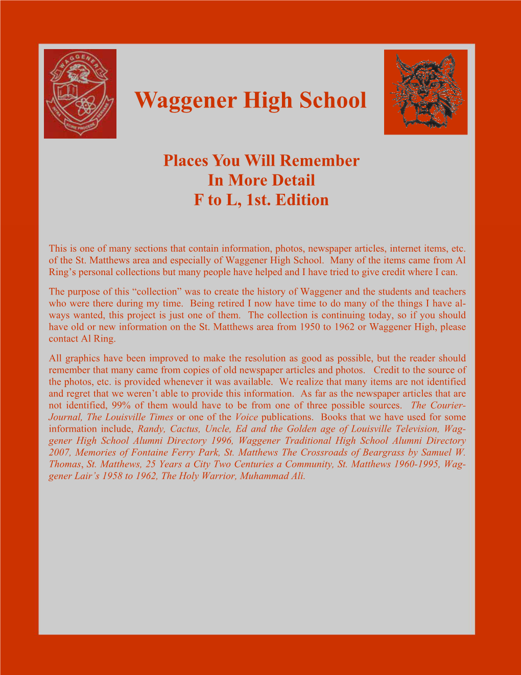 Waggener High School