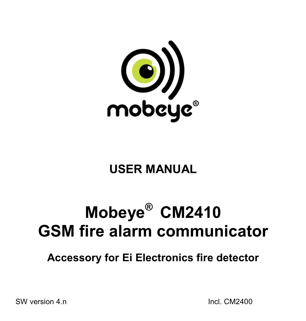 Mobeye CM2410 GSM Fire Alarm Communicator