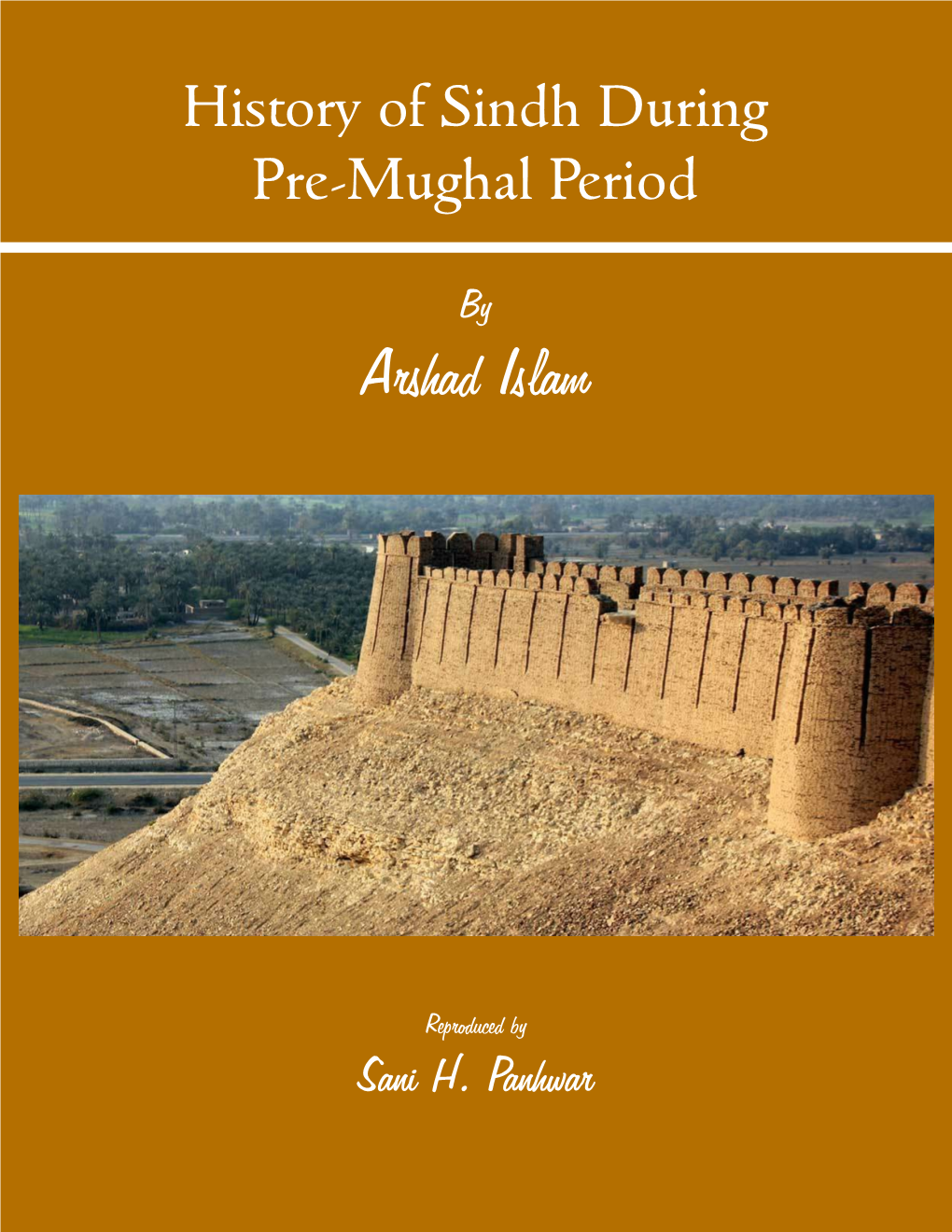 History of Sindh During Pre-Mughal Period; Copyright © 1 Constant Encouragement and Inspiration That I Received from Him