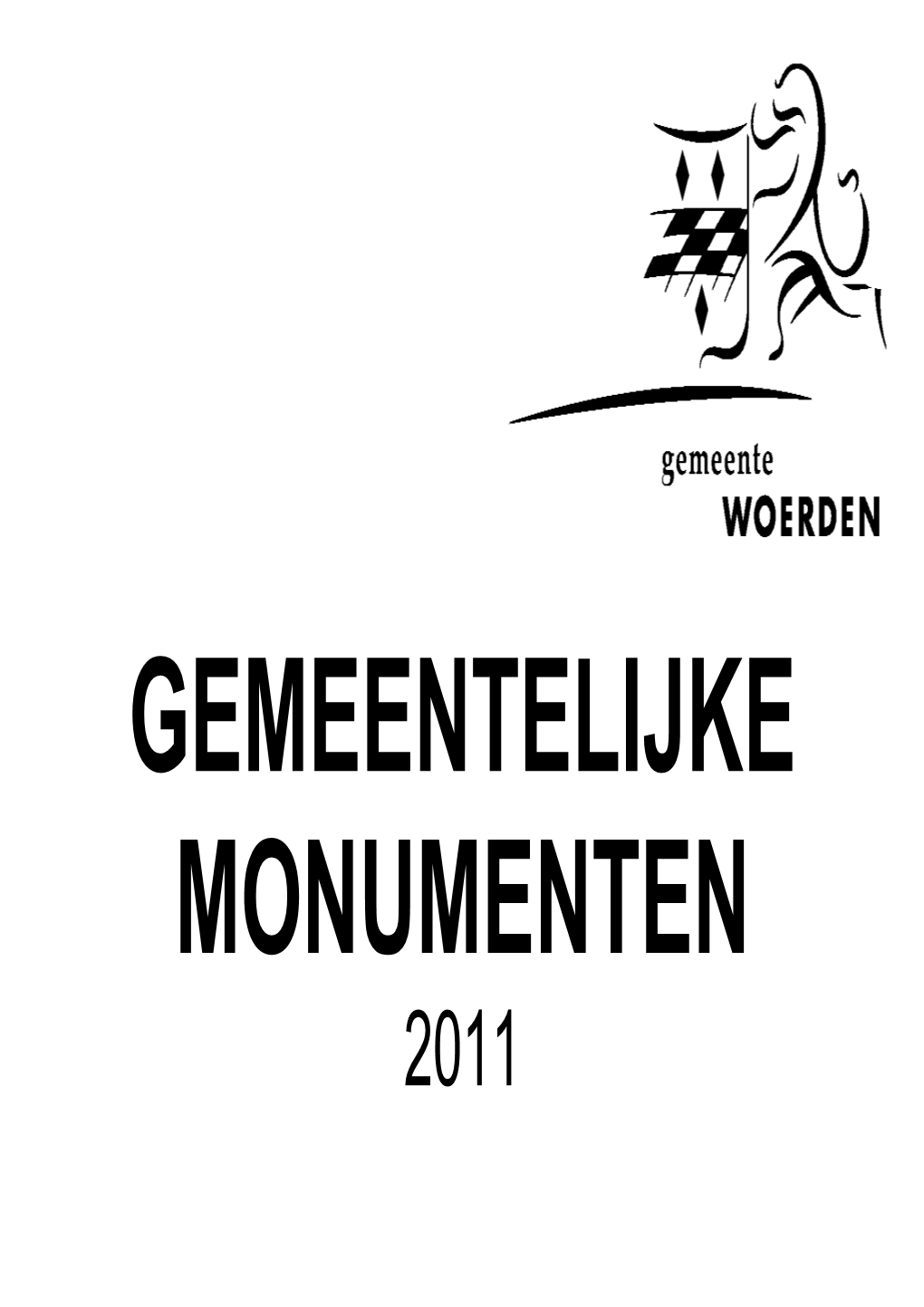 Gemeentelijke Monumenten 2011