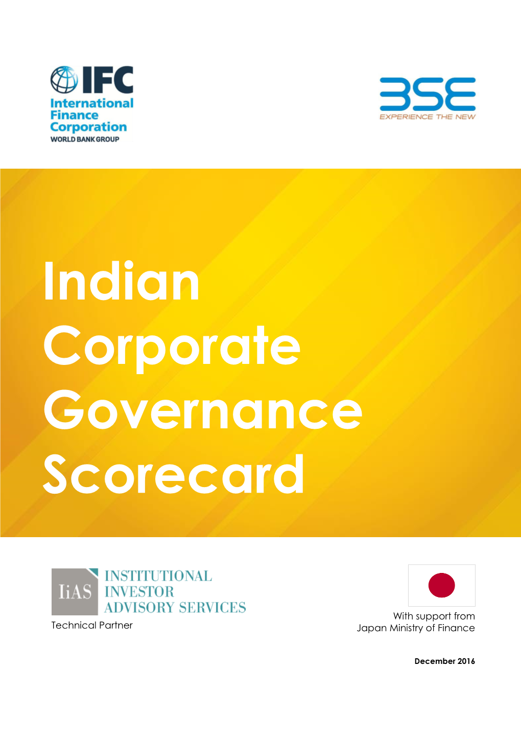 Indian Corporate Governance Scorecard