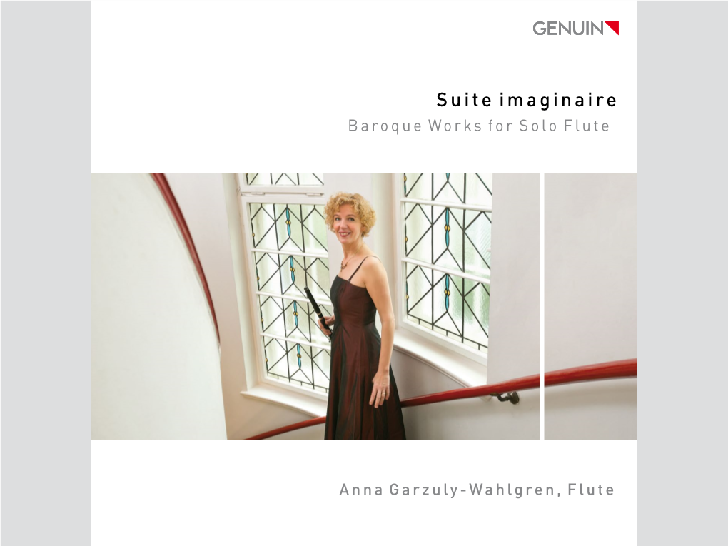 Suite Imaginaire Baroque Works for Solo Flute