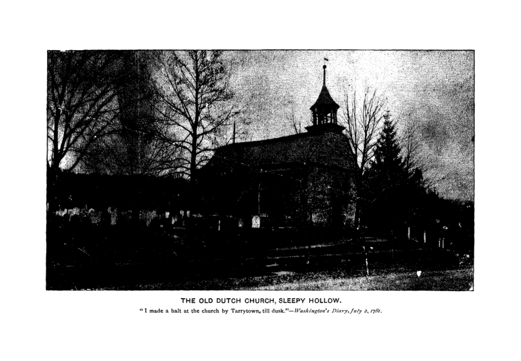 THE OLD DUTCH CHURCH, SLEEPY HOLLOW. 