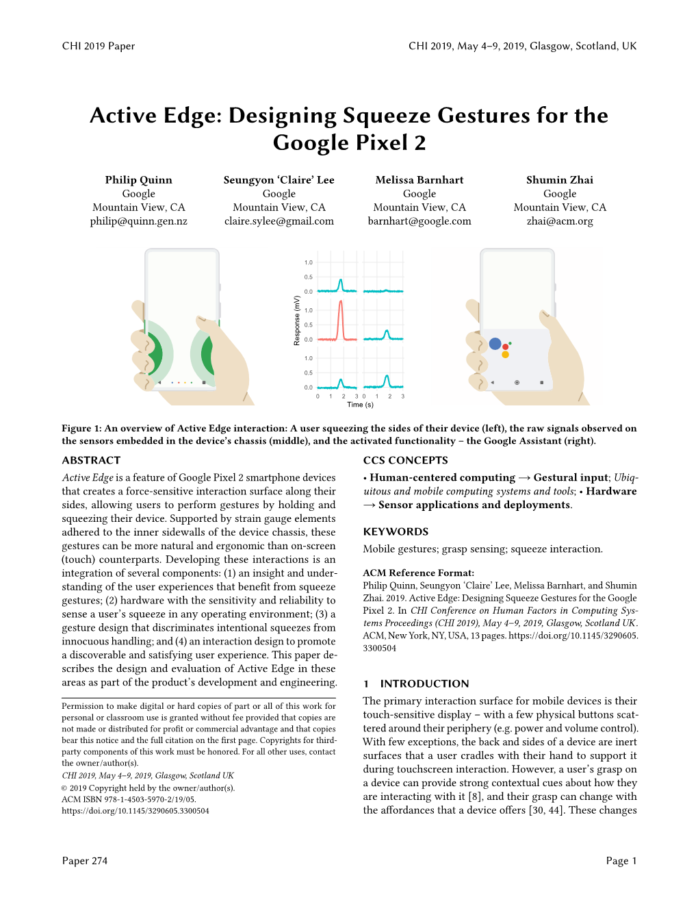 Active Edge: Designing Squeeze Gestures for the Google Pixel 2