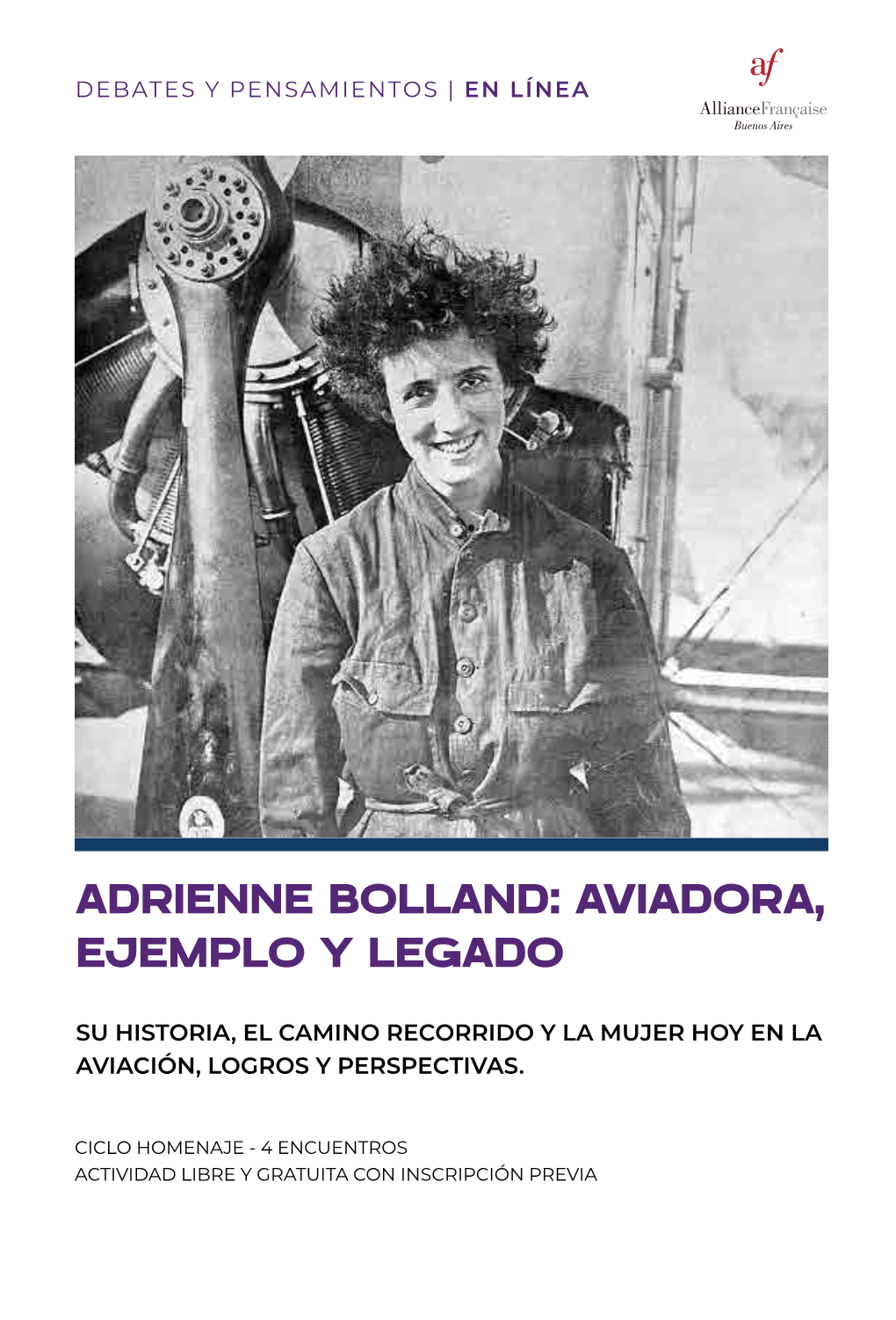 Adrienne Bolland: Aviadora, Ejemplo Y Legado