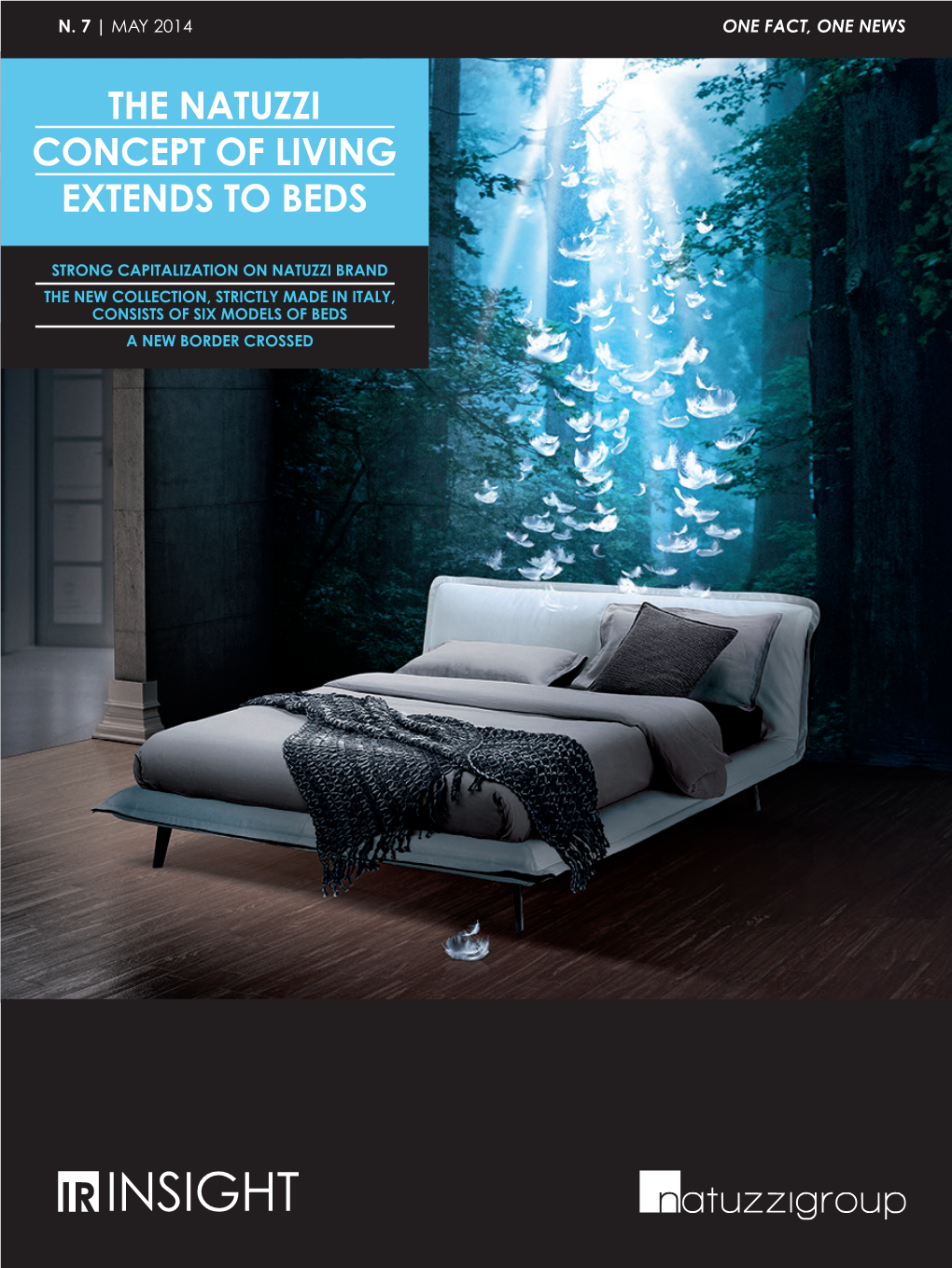 The Natuzzi Concept of Living Extends to Beds