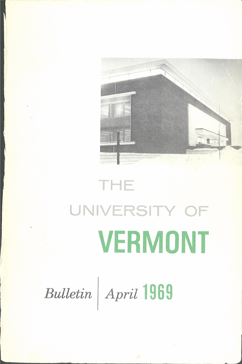 1968-1969 Undergraduate Catalogue