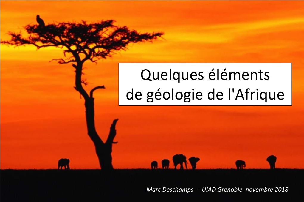 Archéen D'afrique Australe