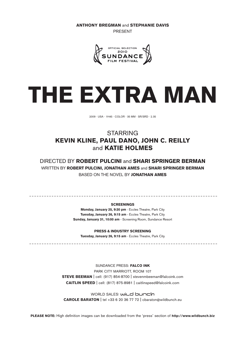 The Extra Man