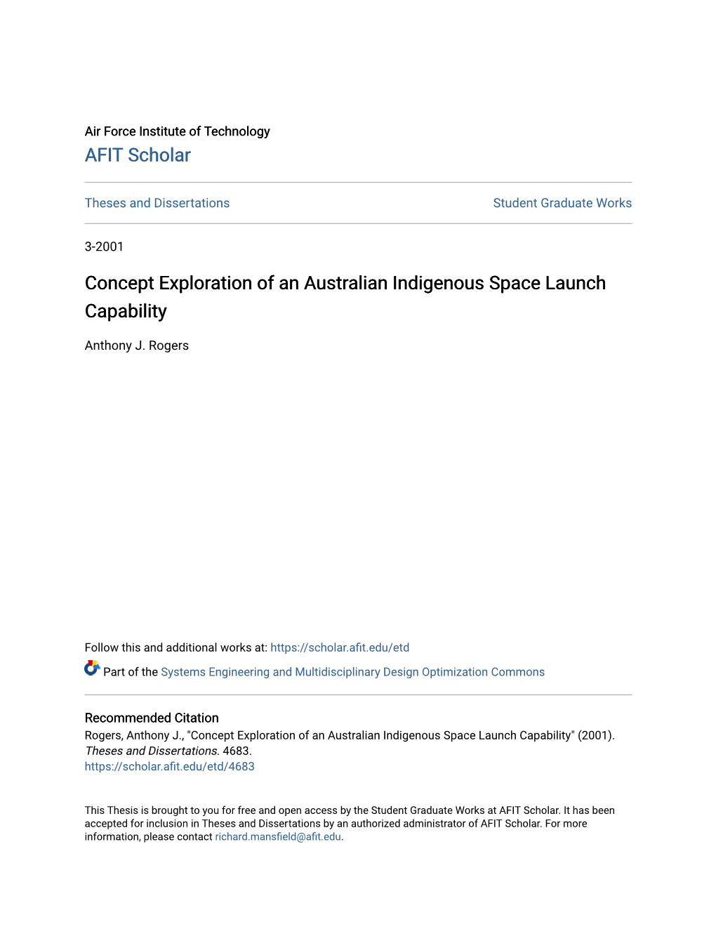 Concept Exploration of an Australian Indigenous Space Launch Capability