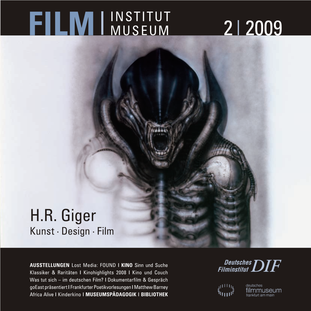 H.R. Giger Kunst · Design · Film