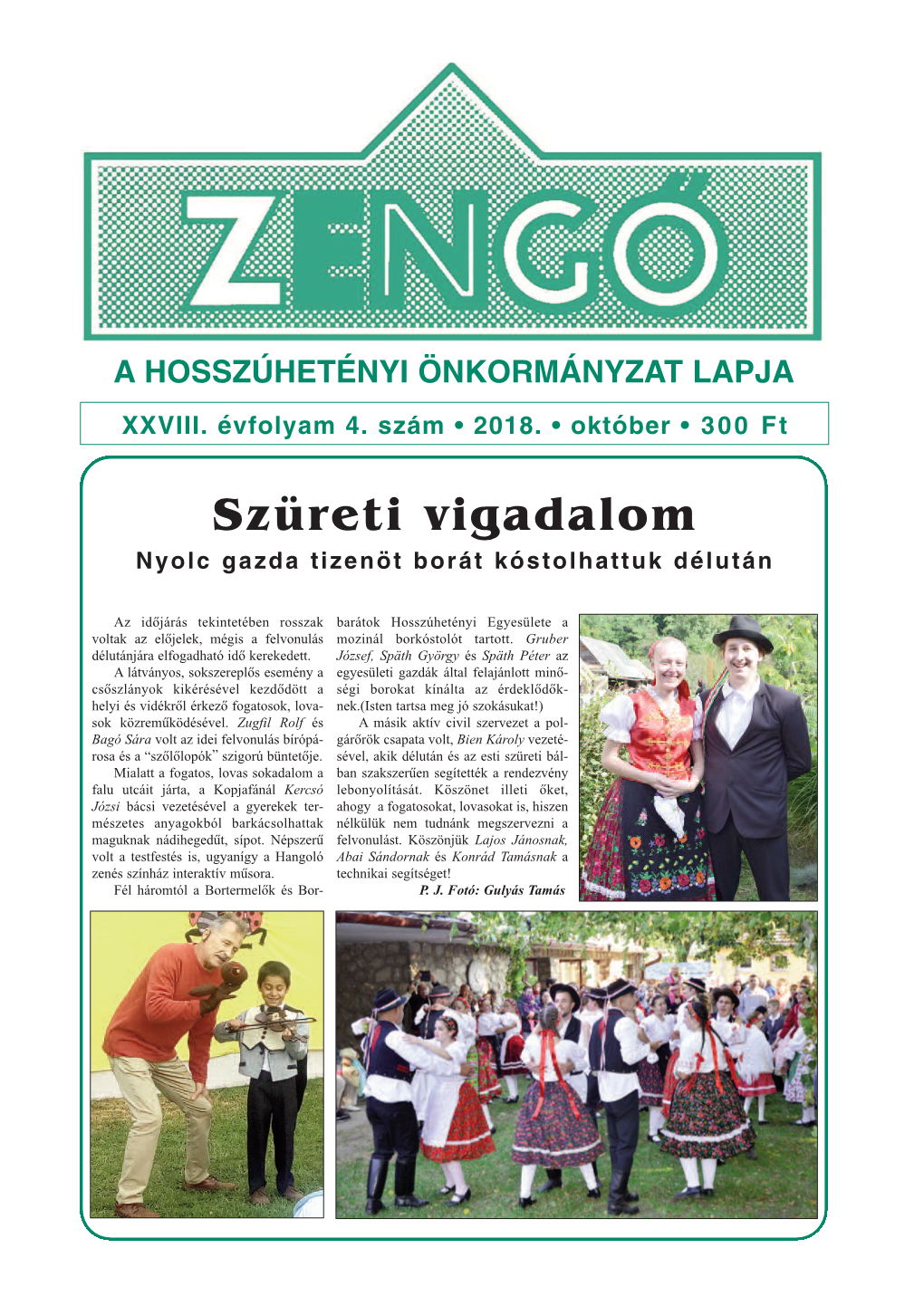 Zengő Újság 2018 Október