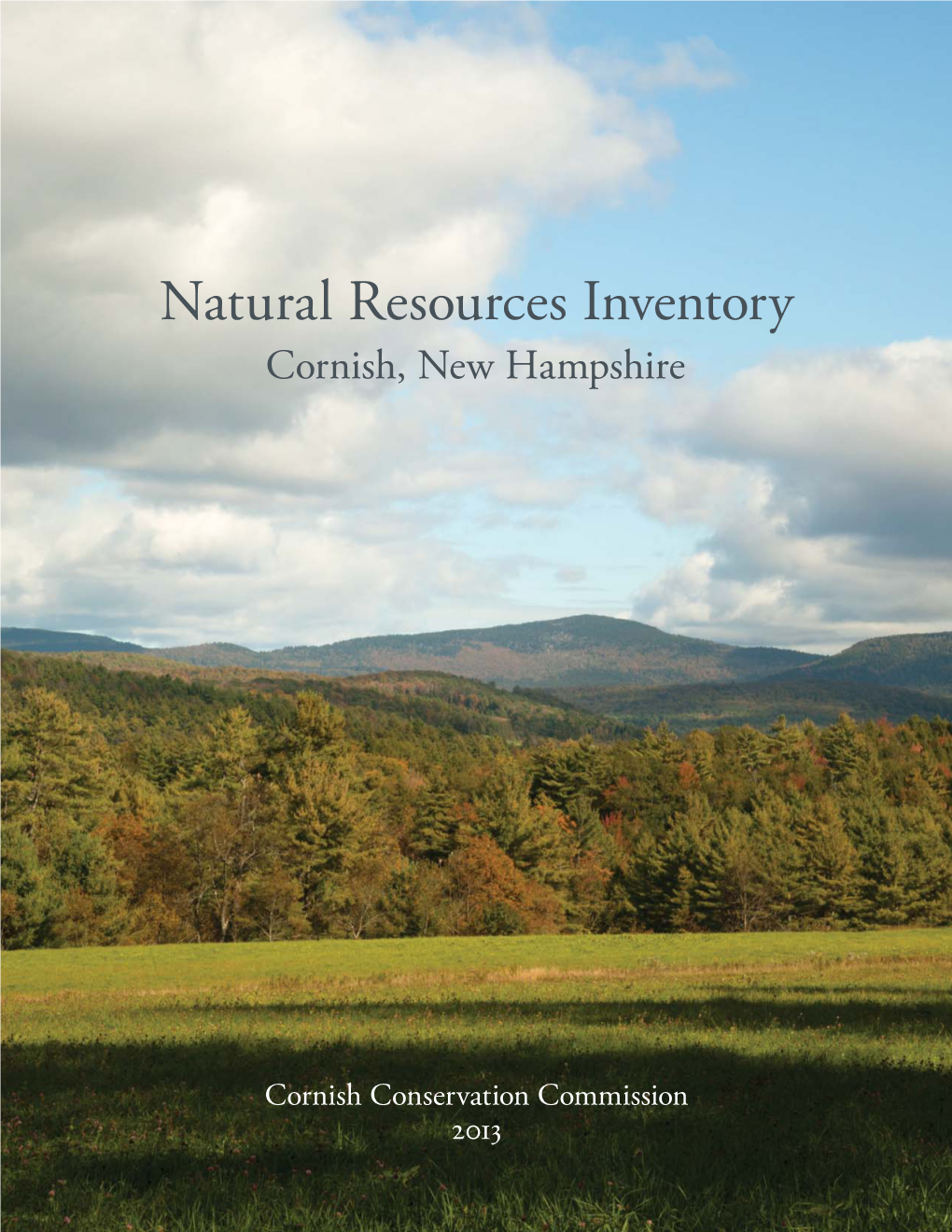 Cornish Natural Resources Inventory