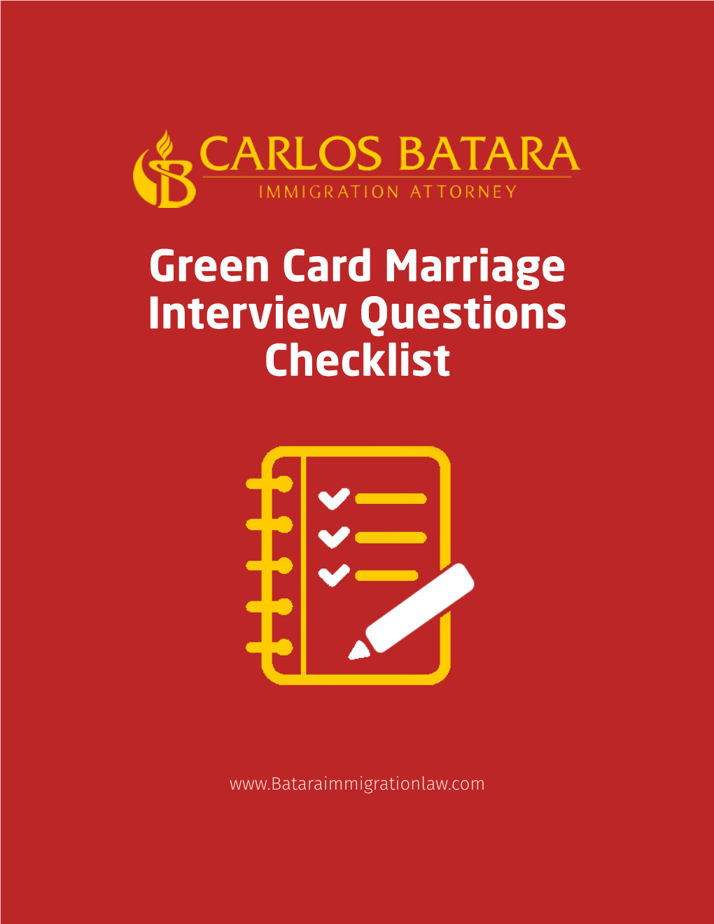 Green Card Marriage Interview Questions Checklist