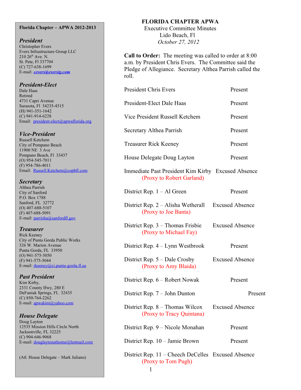 Florida Chapter Apwa