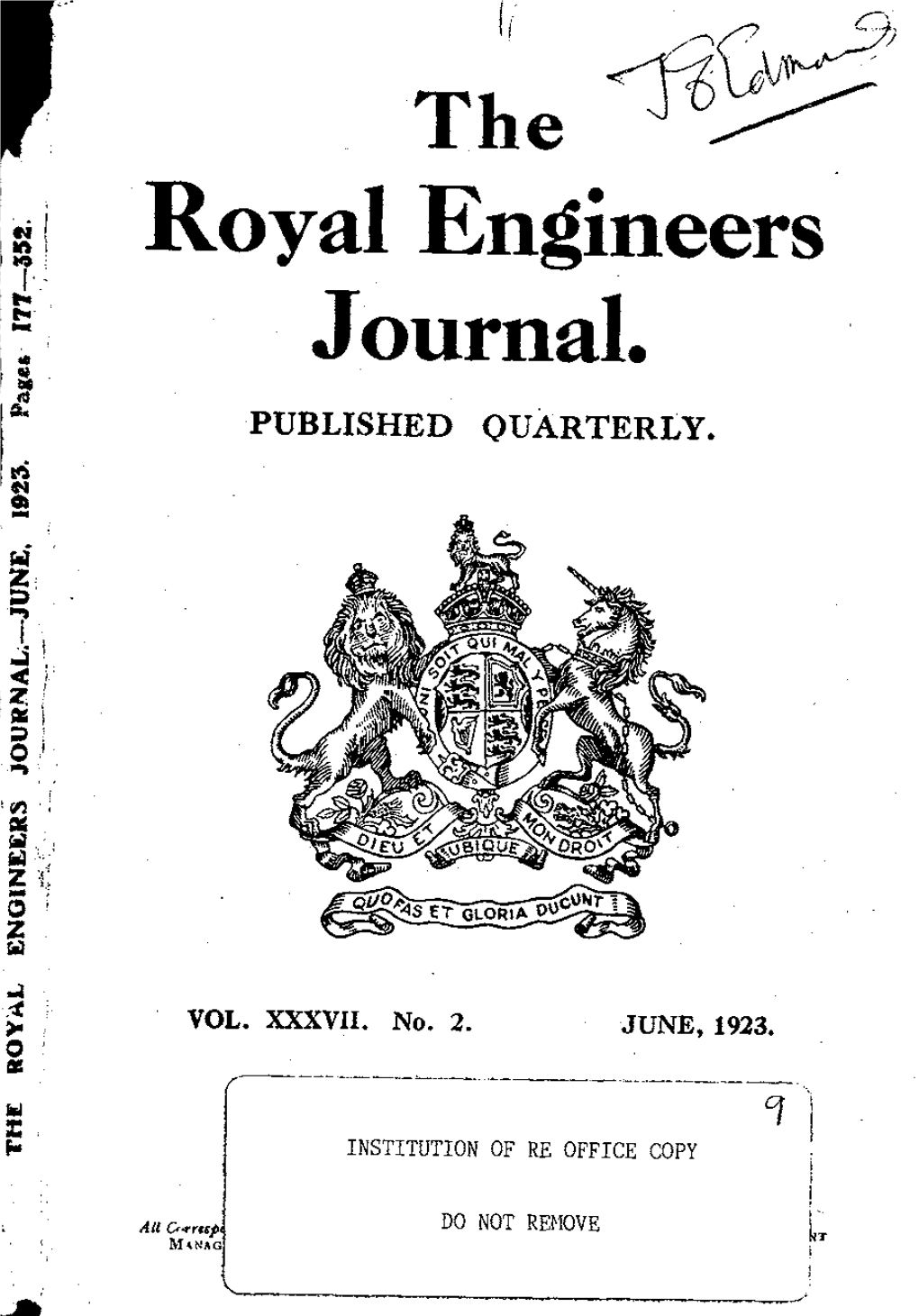 Royal Engineers Journal