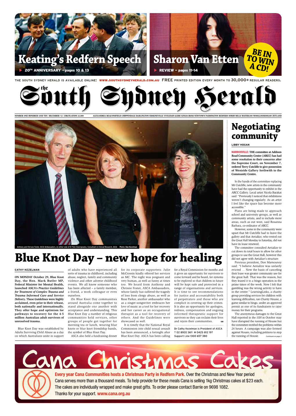 New Hope for Healing Keating's Redfern Speech Sharon Van Etten