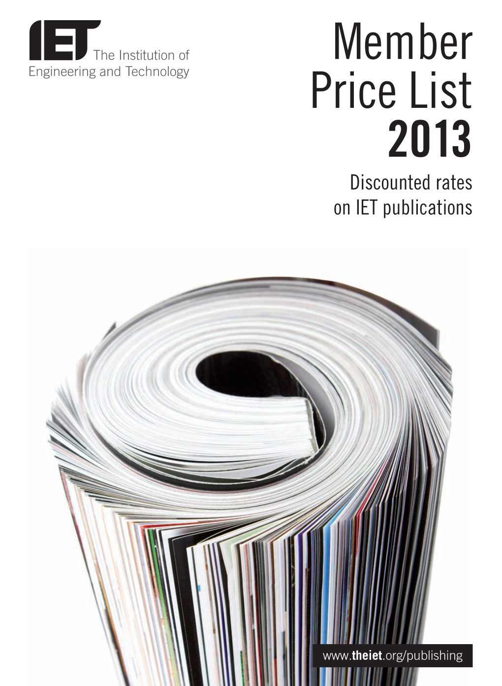 IET MEM Price List 2013.Indd 2 23/10/2012 16:25 IET Journals