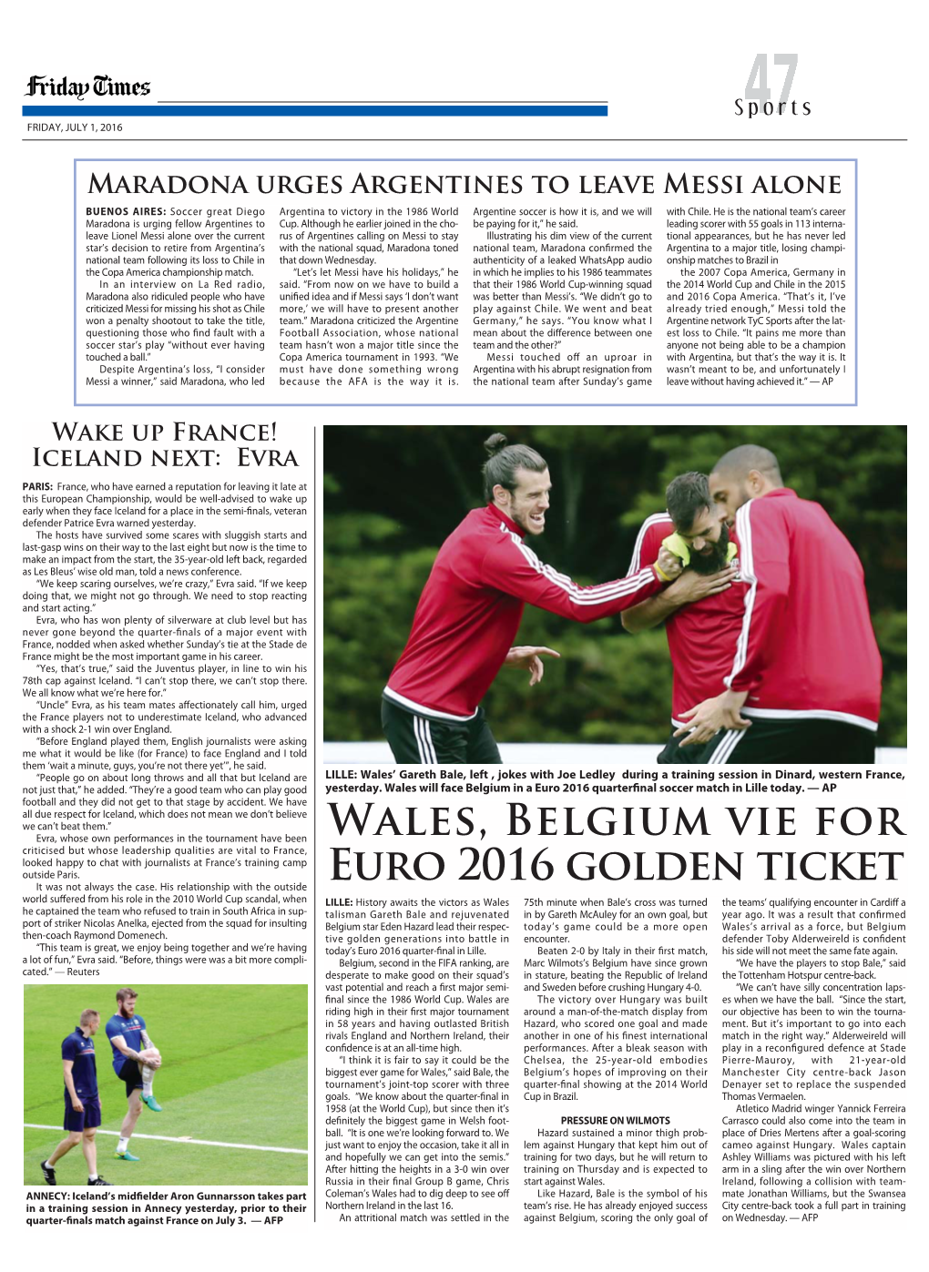 Wales, Belgium Vie for Euro 2016 Golden Ticket