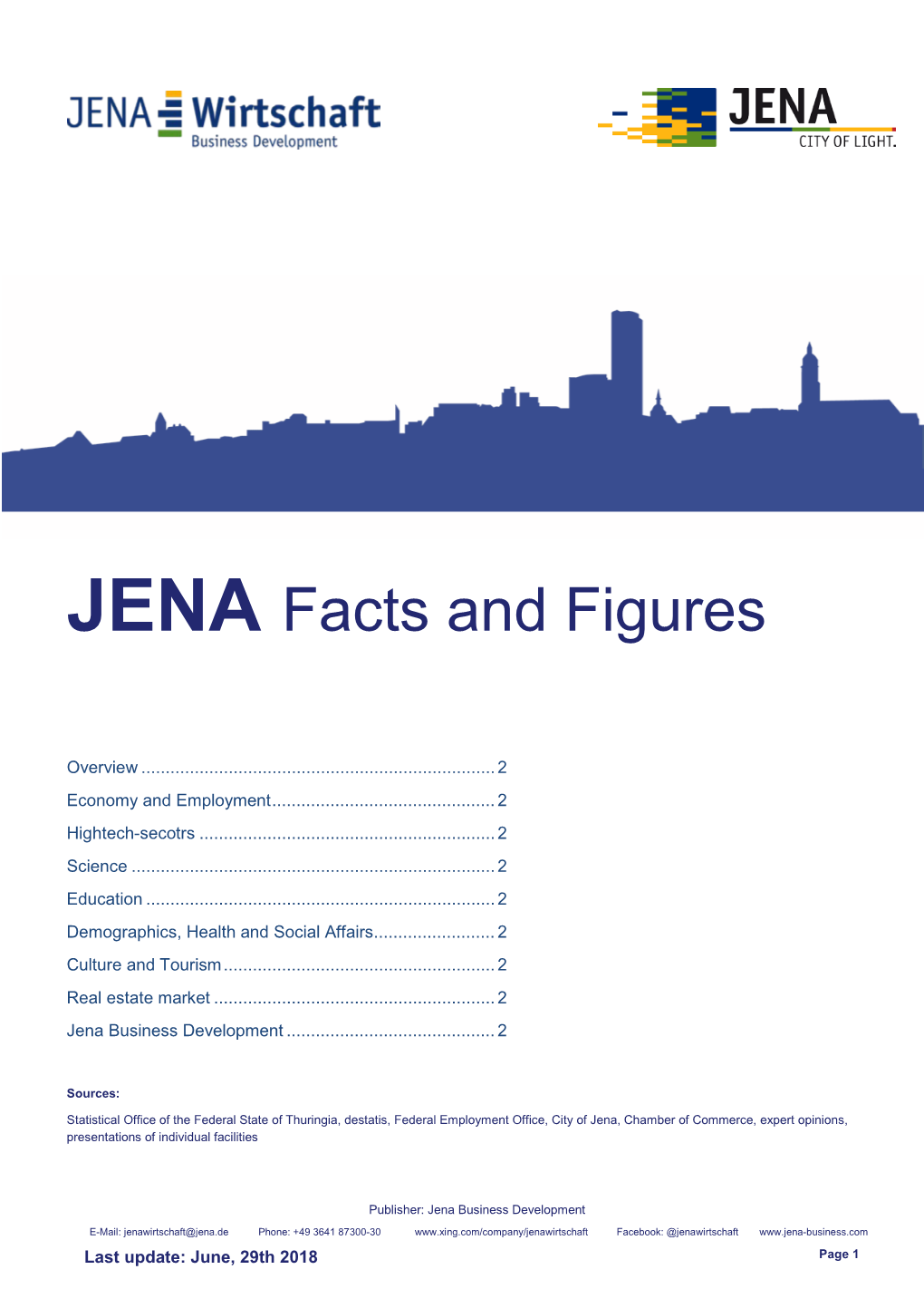 JENA Facts and Figures