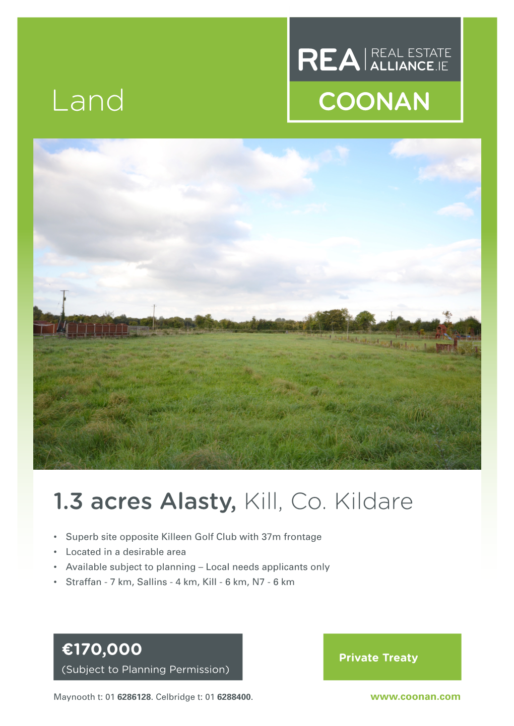 1.3 Acres Alasty, Kill, Co. Kildare