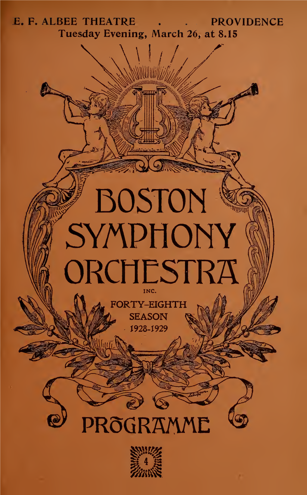 Boston Symphony Orchestra Concert Programs, Season 48,1928