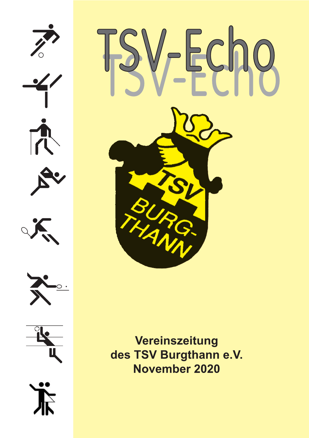 Vereinszeitung Des TSV Burgthann E.V. November 2020