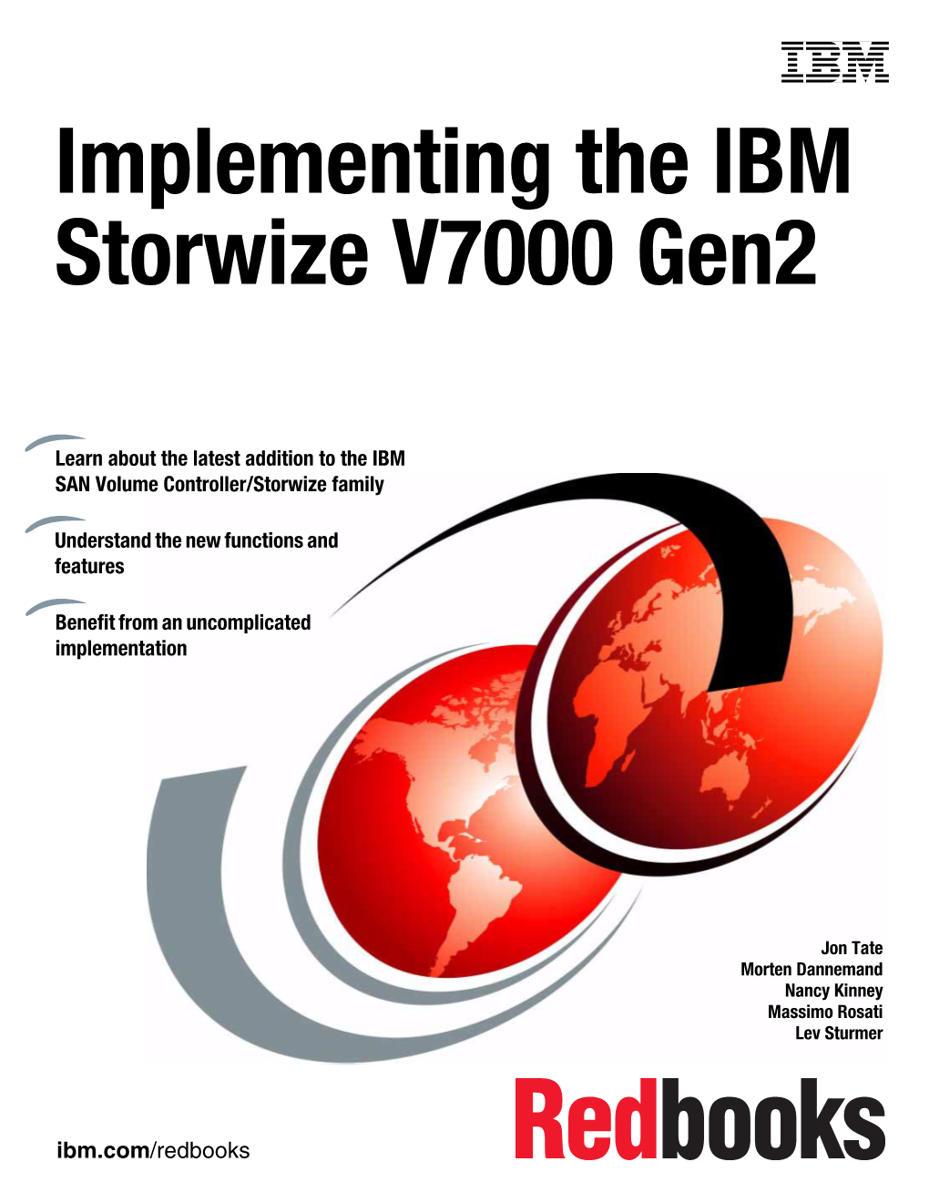 Implementing the IBM Storwize V7000 Gen2