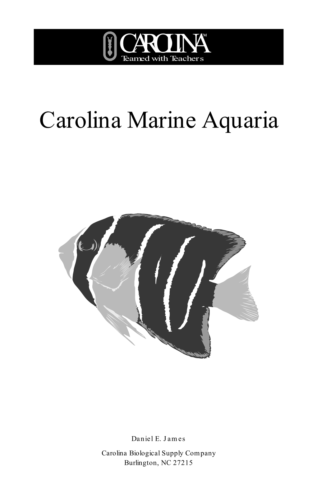 Carolina Marine Aquaria Brochure