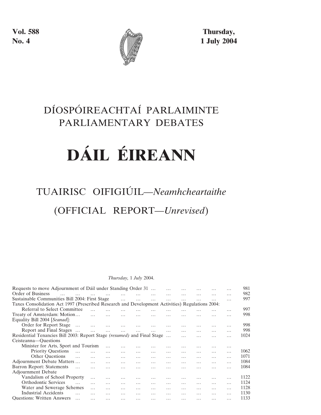 Da´Il E´Ireann