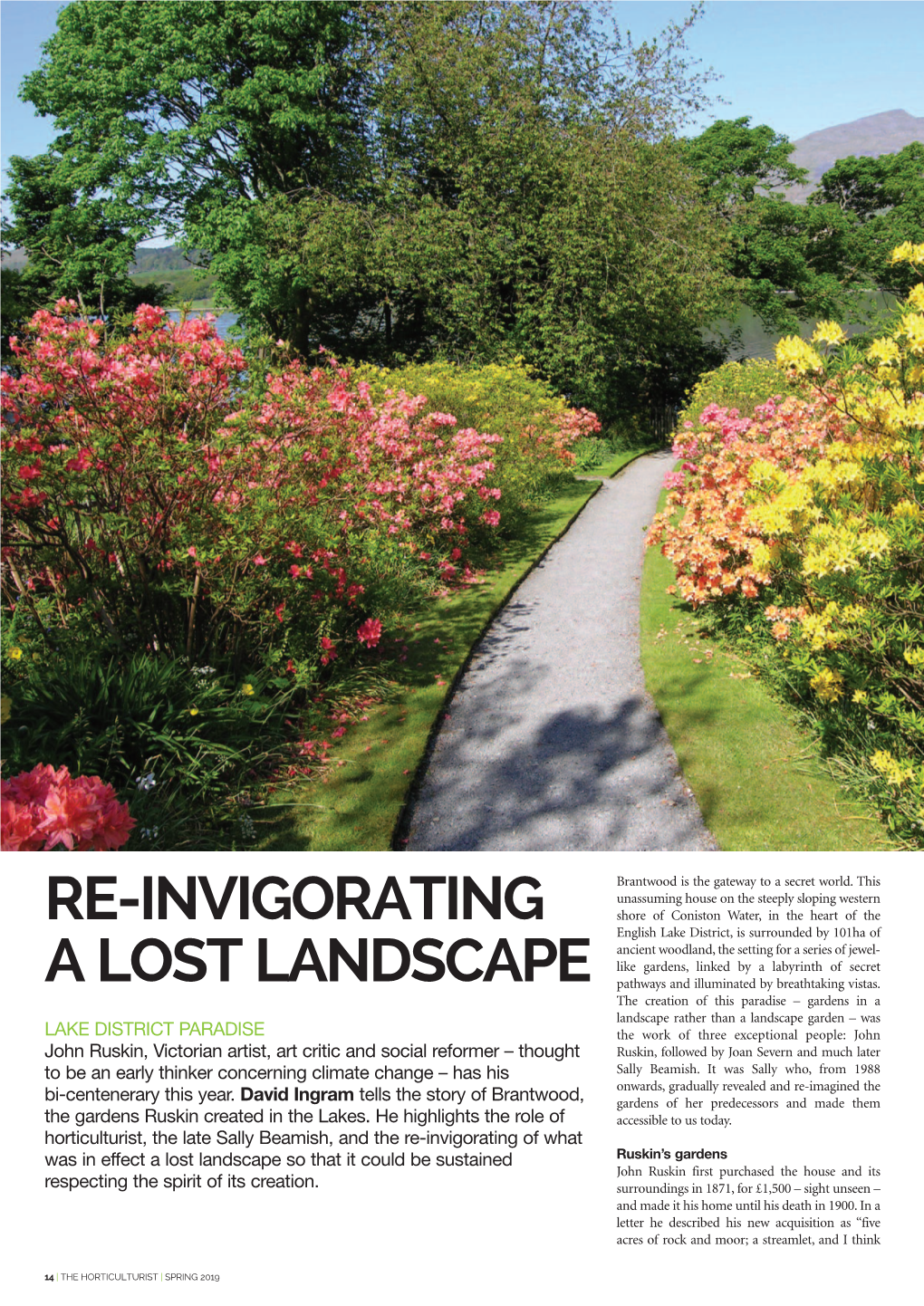 Re-Invigorating a Lost Landscape