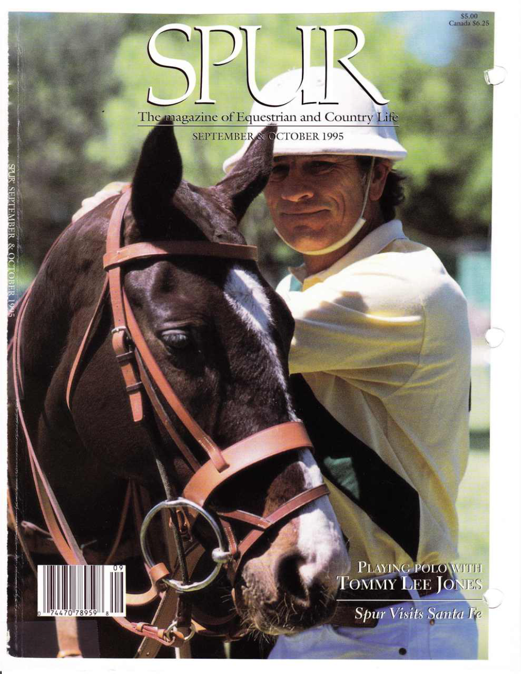 Tommy Lee Jones for a and Magazines Chronicling the Sporting Life, Is in a Cramped V V Long Time