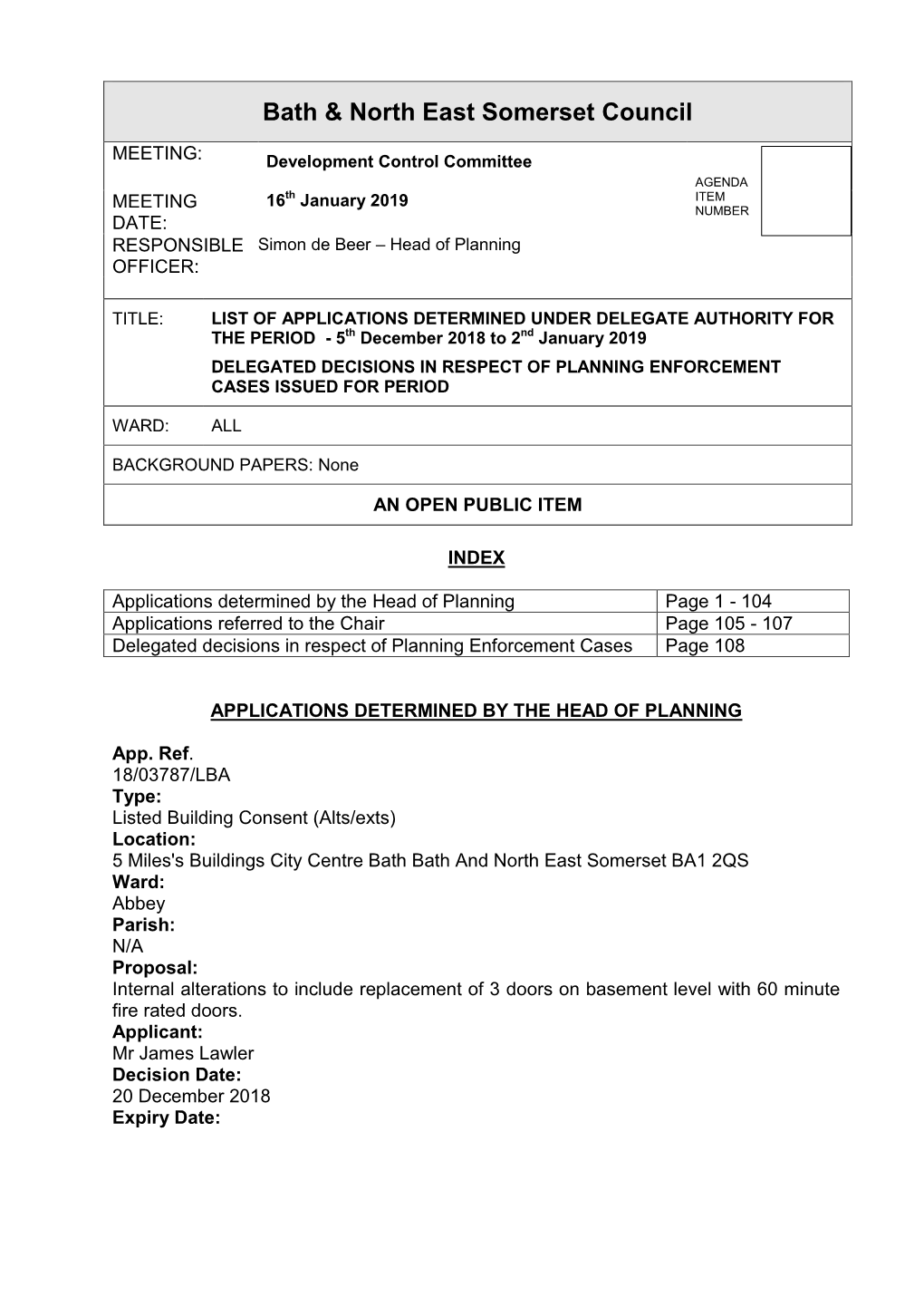 Bath & North East Somerset Council