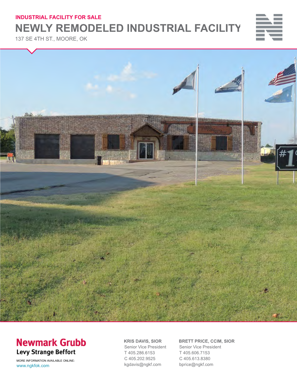 Newly Remodeled Industrial Facility 137 Se 4Th St., Moore, Ok