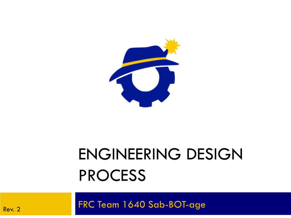 Fundamentals of Mechanical Design