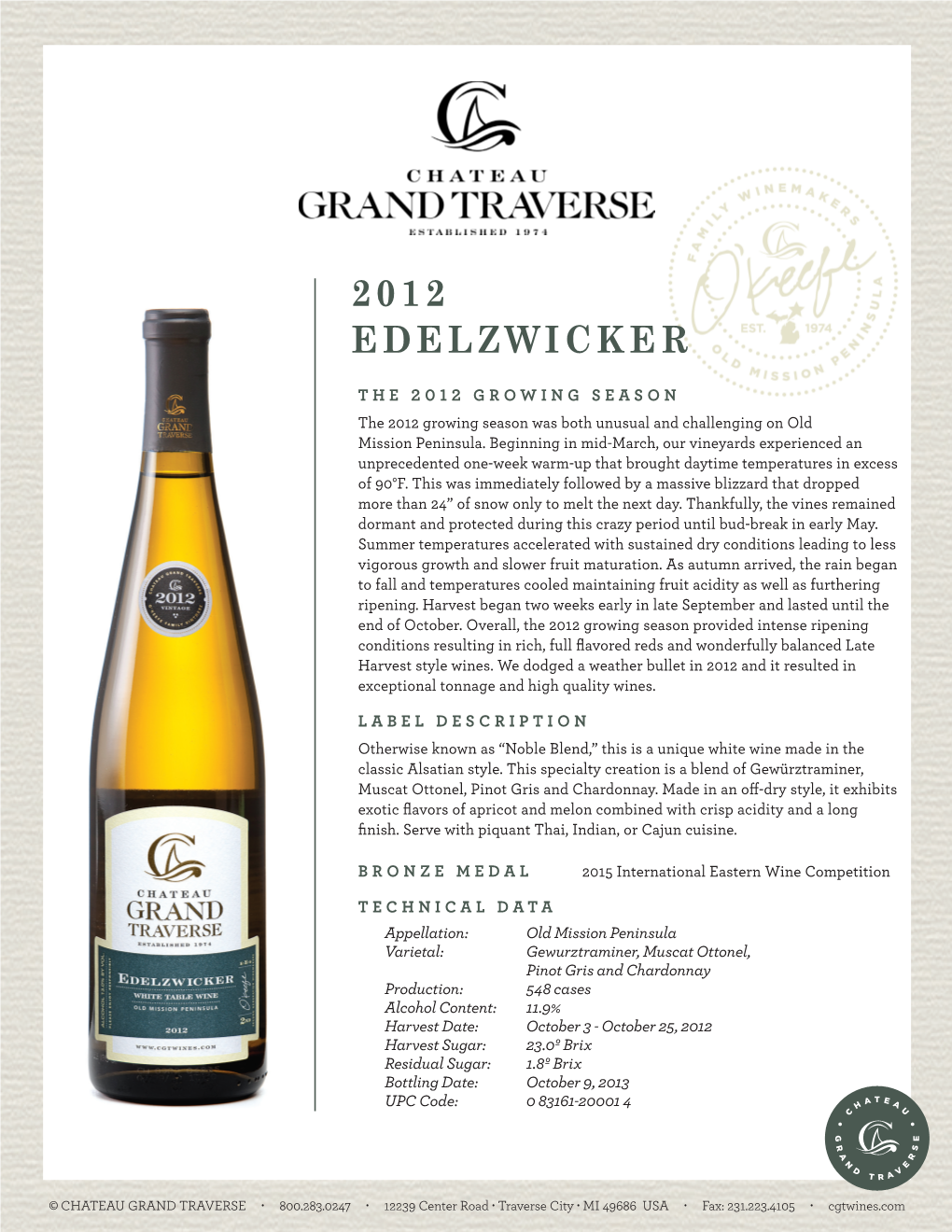 2012 Edelzwicker