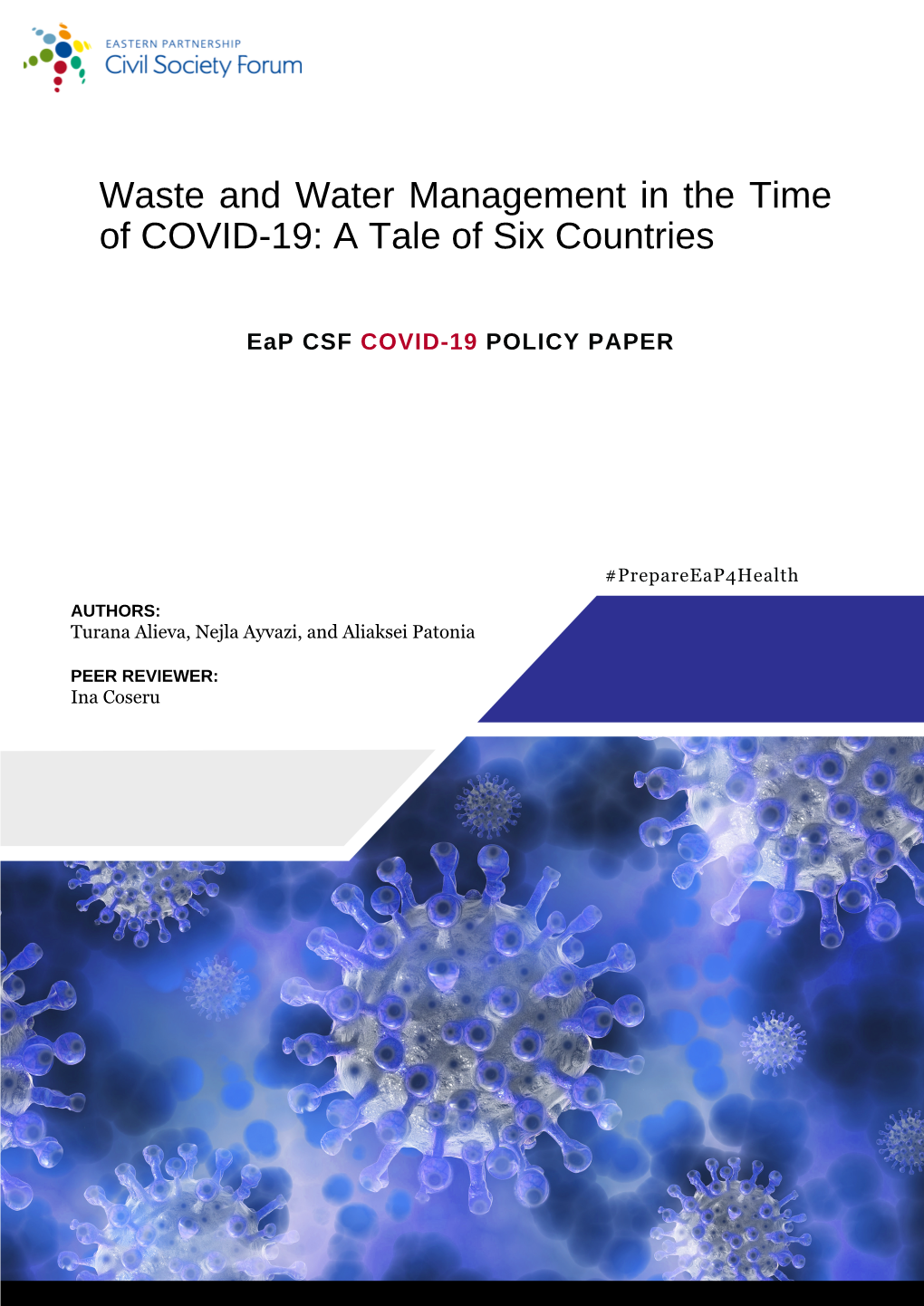 Waste and Water Management in the Time of COVID-19: a Tale of Six Countries