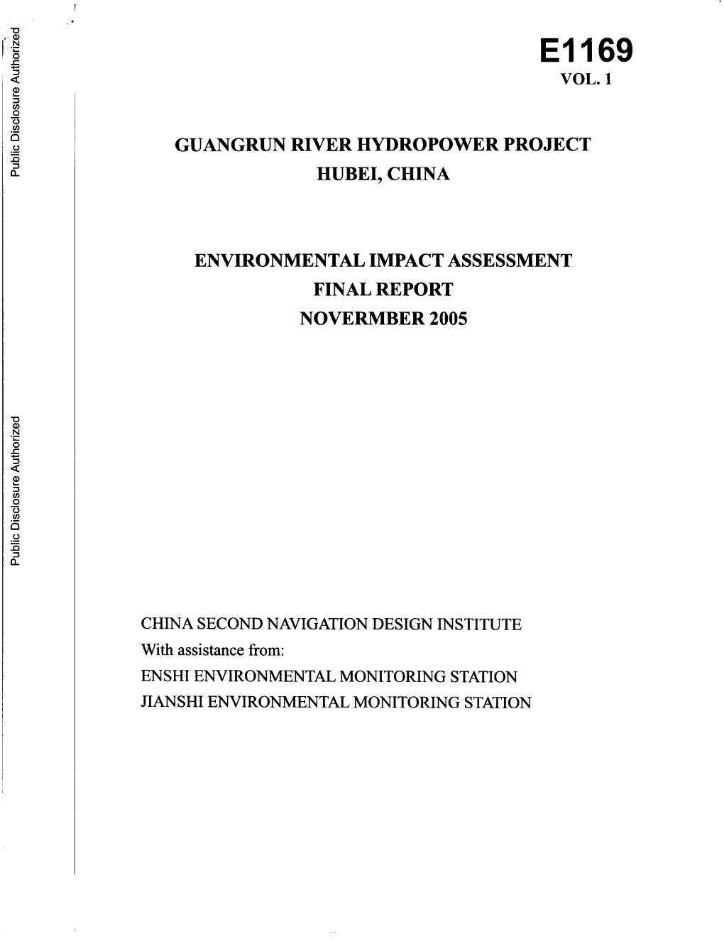 11.6 Environmental Management