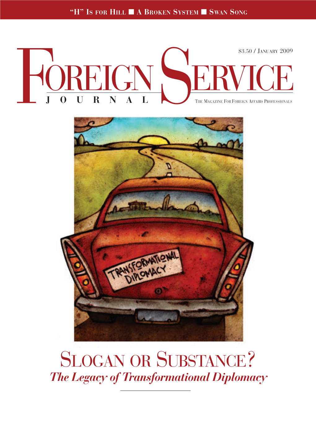 The Foreign Service Journal, January 2009