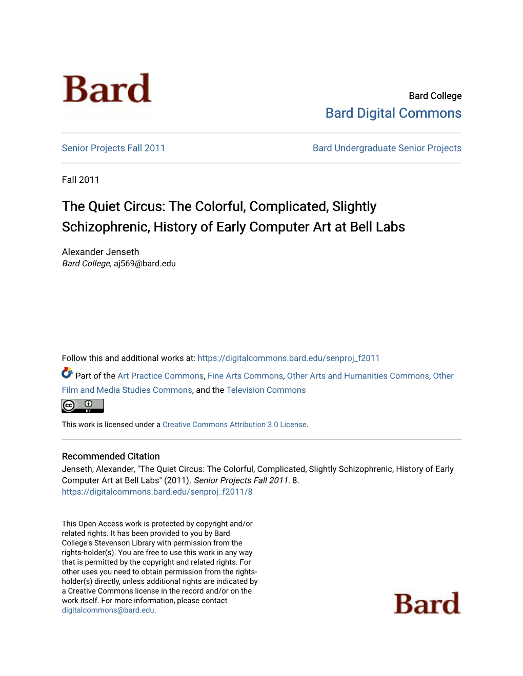 The Colorful, Complicated, Slightly Schizophrenic, History of Early Computer Art at Bell Labs