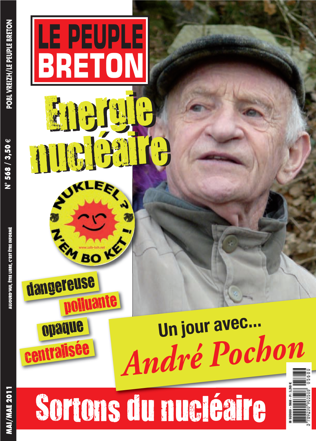 Magazine LE PEUPLE BRETON 568 Mai 2011