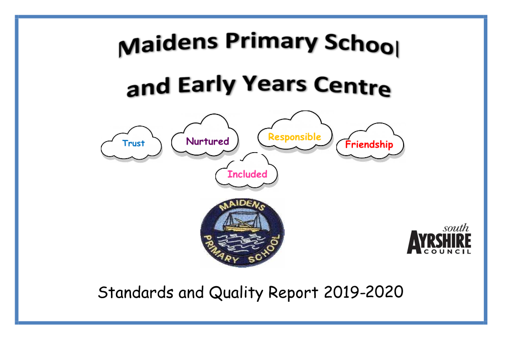 Standards and Quality Report 2019- -2020