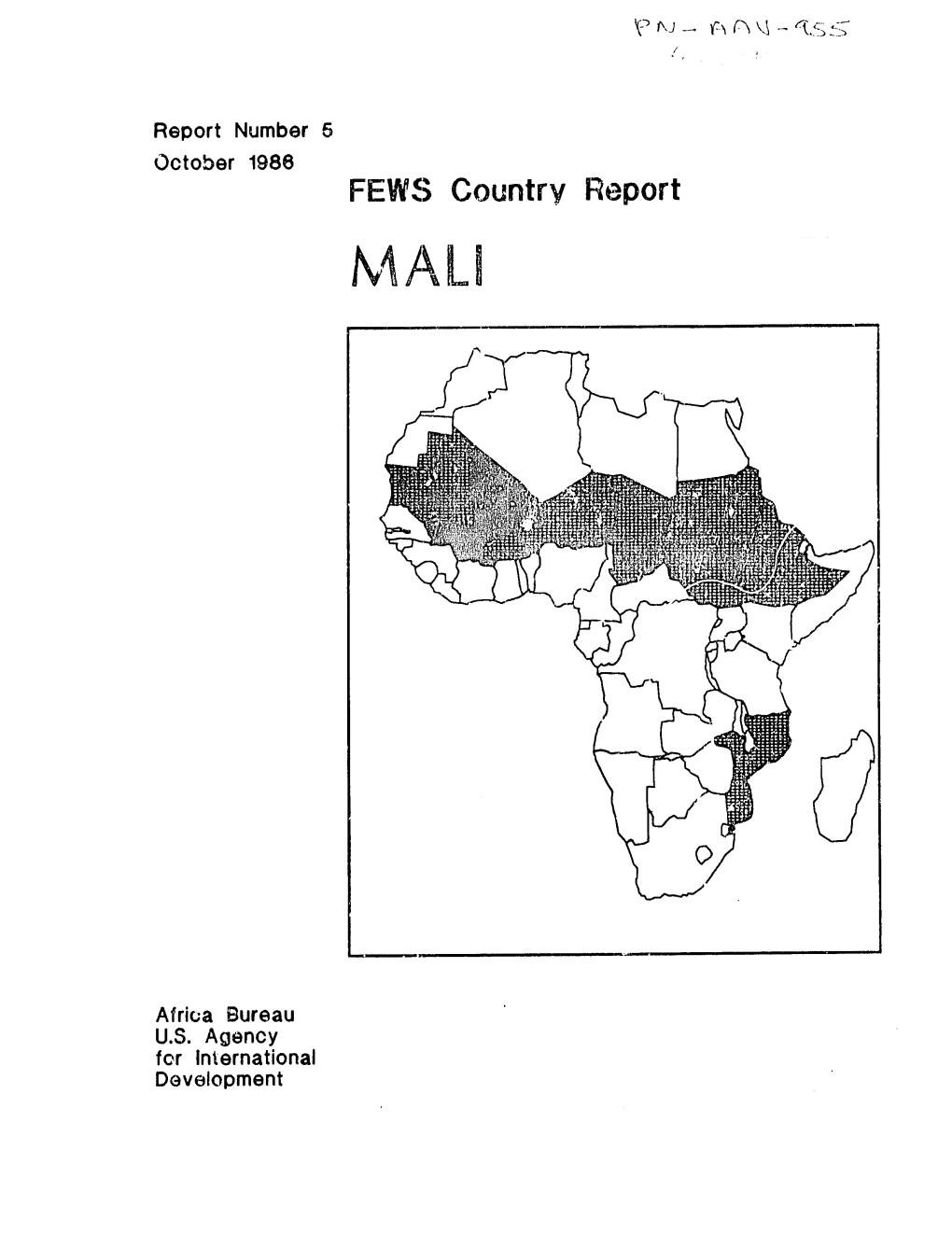 FEWS Country Report MALI