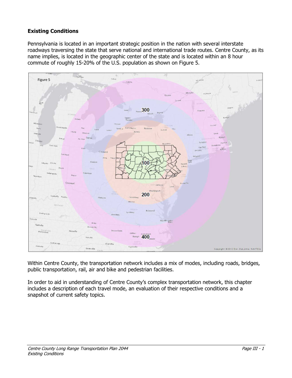 Travel Demand Model for Data Pertaining to Congestion, Particularly When Projecting Future Year Conditions